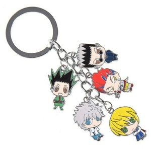 Hunter X Hunter Cartoon Anime Metal Charm Keychain